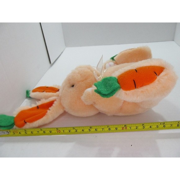 Main Joy Limited Light Orange bunny rabbit carrot Ears & Feet Easter Plush - Picture 5 of 5